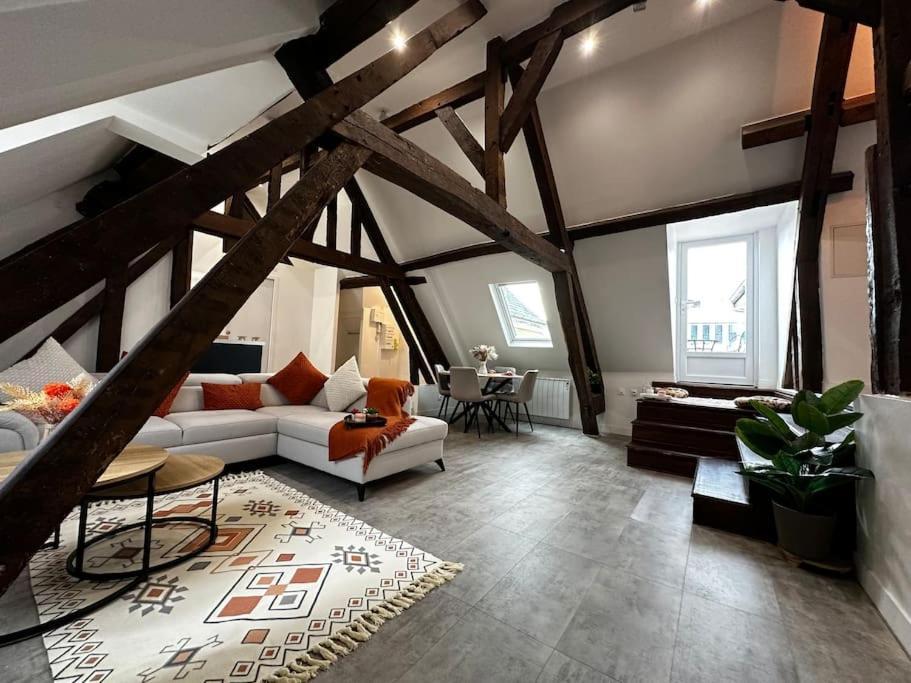 Charme, Poutres Et Elegance Apartment Chartres Bagian luar foto